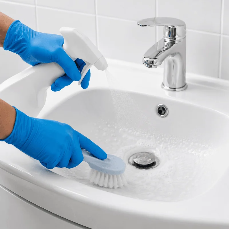 Clean sparkling home