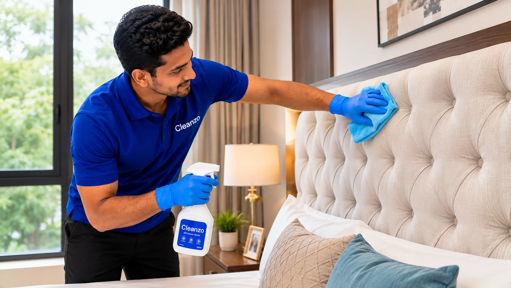 Headboard Cleaning