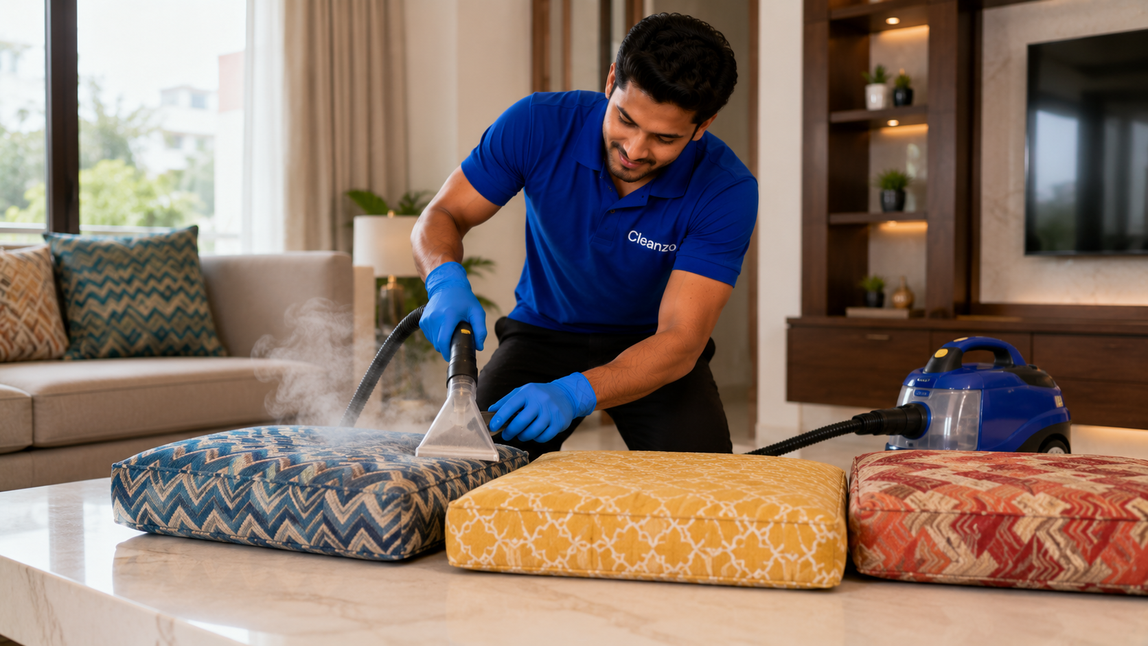 Cushions Cleaning
