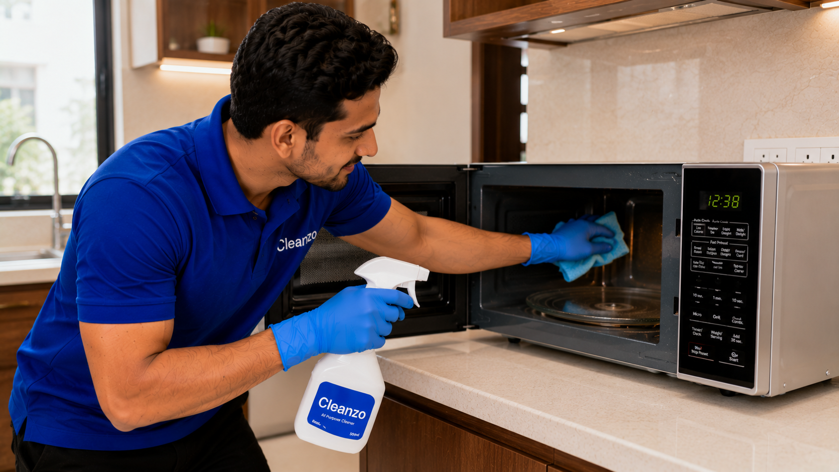 Microwave Cleaning