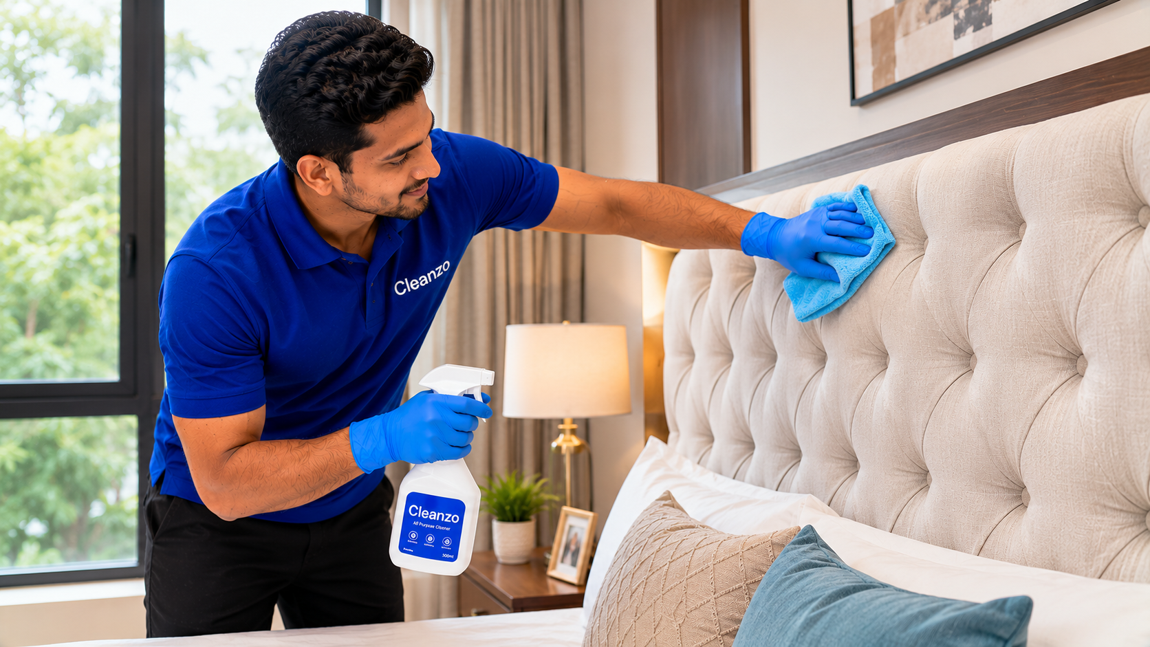 Headboard Cleaning