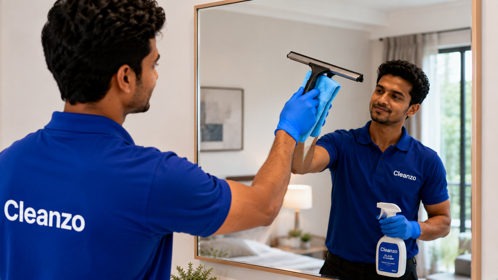 Mirror Cleaning
