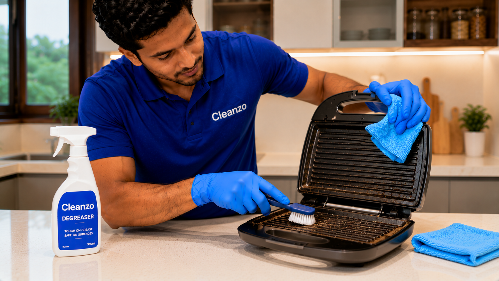 Sandwich Maker / Griller Cleaning